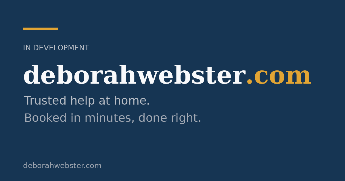 Link preview image for deborahwebster.com